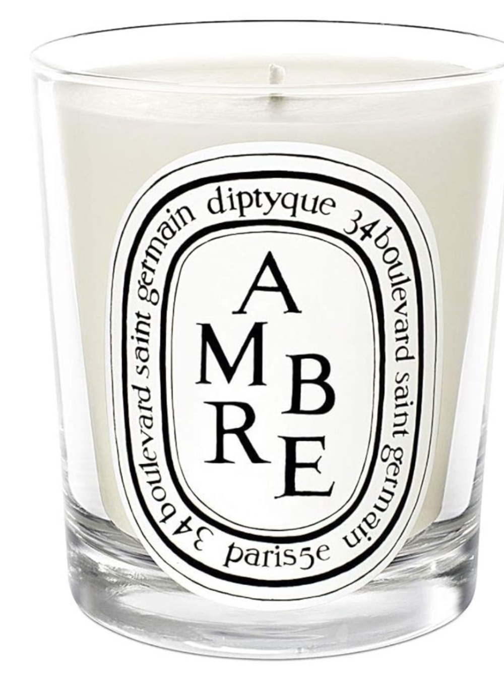 Diptyque Paris Ambre (Amber) Bougie Parfumee Classic Size Candle 190g/6.7oz NEW